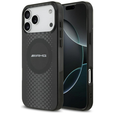 Kryt AMG Double Layer MagSafe pro iPhone 17 Pro Max - černý