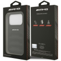 Kryt AMG Leather Debossed Lines iPhone 17 Pro - černý