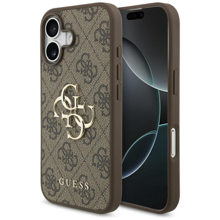 Kryt Guess 4G BIG LOGO pro iPhone 17 - hnědý