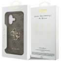 Kryt Guess 4G BIG LOGO pro iPhone 17 - hnědý