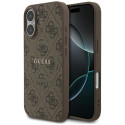 Kryt Guess 4G Ring Classic MagSafe iPhone 17 - hnědý