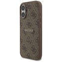 Kryt Guess 4G Ring Classic MagSafe iPhone 17 - hnědý