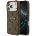 Kryt Guess 4G RING CLASSIC pro iPhone 17 Pro - hnědý