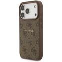 Kryt Guess 4G RING CLASSIC pro iPhone 17 Pro - hnědý