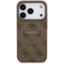 Kryt Guess 4G RING CLASSIC pro iPhone 17 Pro - hnědý