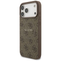 Kryt Guess 4G Ring Classic Logo pro iPhone 17 Pro Max – hnědý