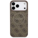 Kryt Guess 4G Ring Classic Logo pro iPhone 17 Pro Max – hnědý