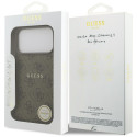 Kryt Guess 4G Ring Classic Logo pro iPhone 17 Pro Max – hnědý