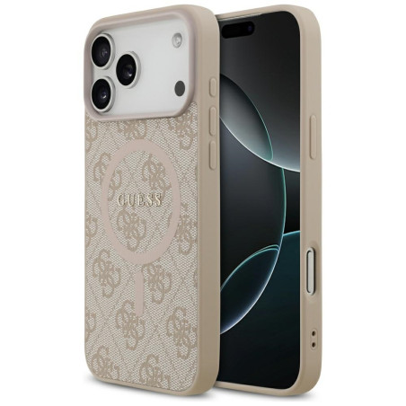 Kryt Guess 4G RING CLASSIC pro iPhone 17 Pro Max - růžová