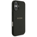 Kryt Guess Grained Ring MagSafe pro iPhone 17 - černý