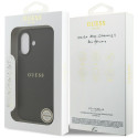 Kryt Guess Grained Ring MagSafe pro iPhone 17 - černý