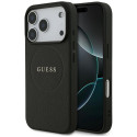 Kryt Guess Grained Ring MagSafe pro iPhone 17 Pro - černý