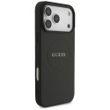 Kryt Guess Grained Ring MagSafe pro iPhone 17 Pro Max - černý