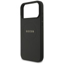 Kryt Guess Grained Ring MagSafe pro iPhone 17 Pro Max - černý