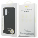 Kryt Guess TRIANGLE Logo pro iPhone 17 – černý