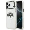 Kryt Karl Lagerfeld IML Karl Sketch Logo MagSafe pro iPhone 17 Pro Max