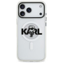 Kryt Karl Lagerfeld IML Karl Sketch Logo MagSafe pro iPhone 17 Pro Max