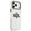 Kryt Karl Lagerfeld IML Karl Sketch Logo MagSafe pro iPhone 17 Pro Max