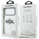 Kryt Karl Lagerfeld IML Karl Sketch Logo MagSafe pro iPhone 17 Pro Max