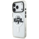 Kryt Karl Lagerfeld IML KARL SKETCH iPhone 17 Pro - transparent