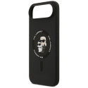 Kryt Karl Lagerfeld Karl&Choupette MagSafe pro iPhone 17 Air - černý