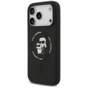 Kryt Karl Lagerfeld MagSafe pro iPhone 17 Pro – černý