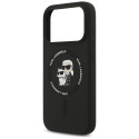 Kryt Karl Lagerfeld MagSafe pro iPhone 17 Pro – černý