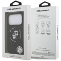 Kryt Karl Lagerfeld MagSafe pro iPhone 17 Pro – černý