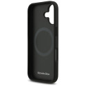 Kryt Mercedes Plain Smooth Leather MagSafe iPhone 17 - black