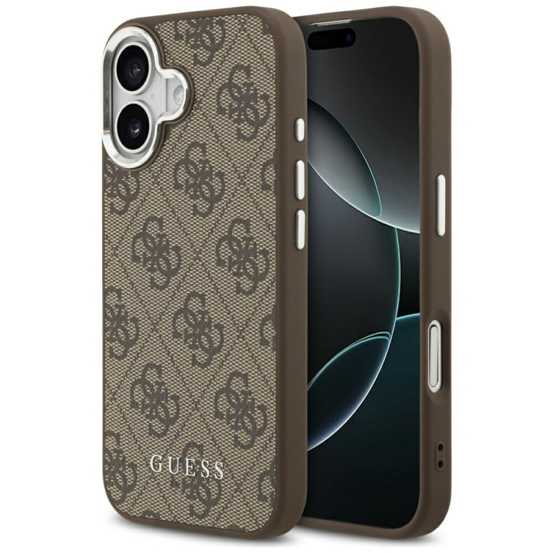 Kryt Guess 4G Classic Logo pro iPhone 17 - hnědá