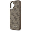 Kryt Guess 4G Classic Logo pro iPhone 17 - hnědá