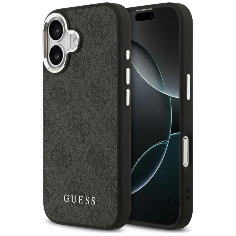 Pouzdro Guess 4G CLASSIC Logo MagSafe pro iPhone 17 - černé