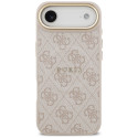 Kryt Guess 4G PU Classic Logo MagSafe pro iPhone 17 Air - pink