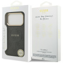 Kryt Guess 4G PU Classic Logo MagSafe iPhone 17 Pro - černý