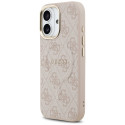Kryt Guess 4G PU Classic Logo MagSafe iPhone 17 - růžový