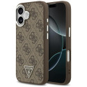 Pouzdro Guess 4G TRIANGLE LOGO MagSafe iPhone 17 - hnědé