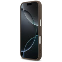 Pouzdro Guess 4G TRIANGLE LOGO MagSafe iPhone 17 - hnědé