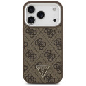 Kryt Guess 4G Triangle Logo MagSafe iPhone 17 Pro - brown