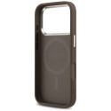 Kryt Guess 4G Triangle Logo MagSafe iPhone 17 Pro - brown