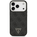 Kryt Guess 4G Triangle Logo MagSafe pro iPhone 17 Pro černý