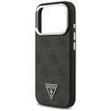 Kryt Guess 4G Triangle Logo MagSafe pro iPhone 17 Pro černý