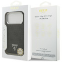 Kryt Guess 4G Triangle Logo MagSafe pro iPhone 17 Pro černý