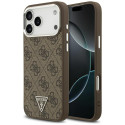 Kryt Guess 4G Triangle Logo pro iPhone 17 Pro Max - hnědý