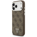 Kryt Guess 4G Triangle Logo pro iPhone 17 Pro Max - hnědý