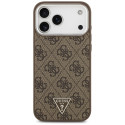 Kryt Guess 4G Triangle Logo pro iPhone 17 Pro Max - hnědý