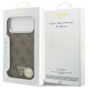Kryt Guess 4G Triangle Logo pro iPhone 17 Pro Max - hnědý