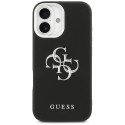 Kryt Guess Grained Big 4G Classic pro iPhone 17 - černý