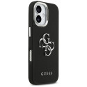 Kryt Guess Grained Big 4G Classic pro iPhone 17 - černý