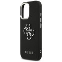 Kryt Guess Grained Big 4G Classic pro iPhone 17 - černý