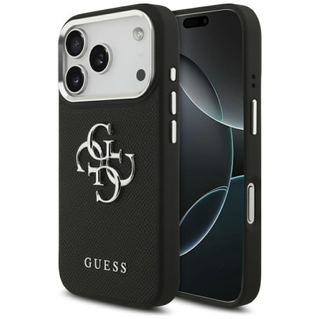 Kryt Guess BIG 4G Classic Logo iPhone 17 Pro černý